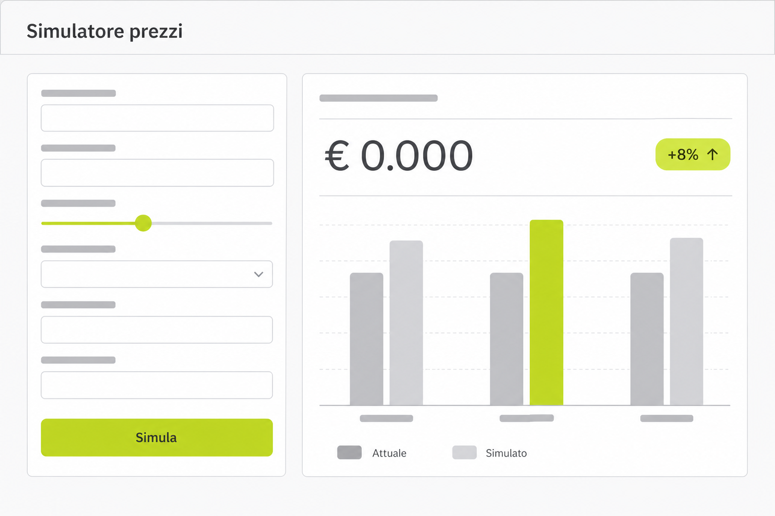 Pricing engine dinamico AI preview 2