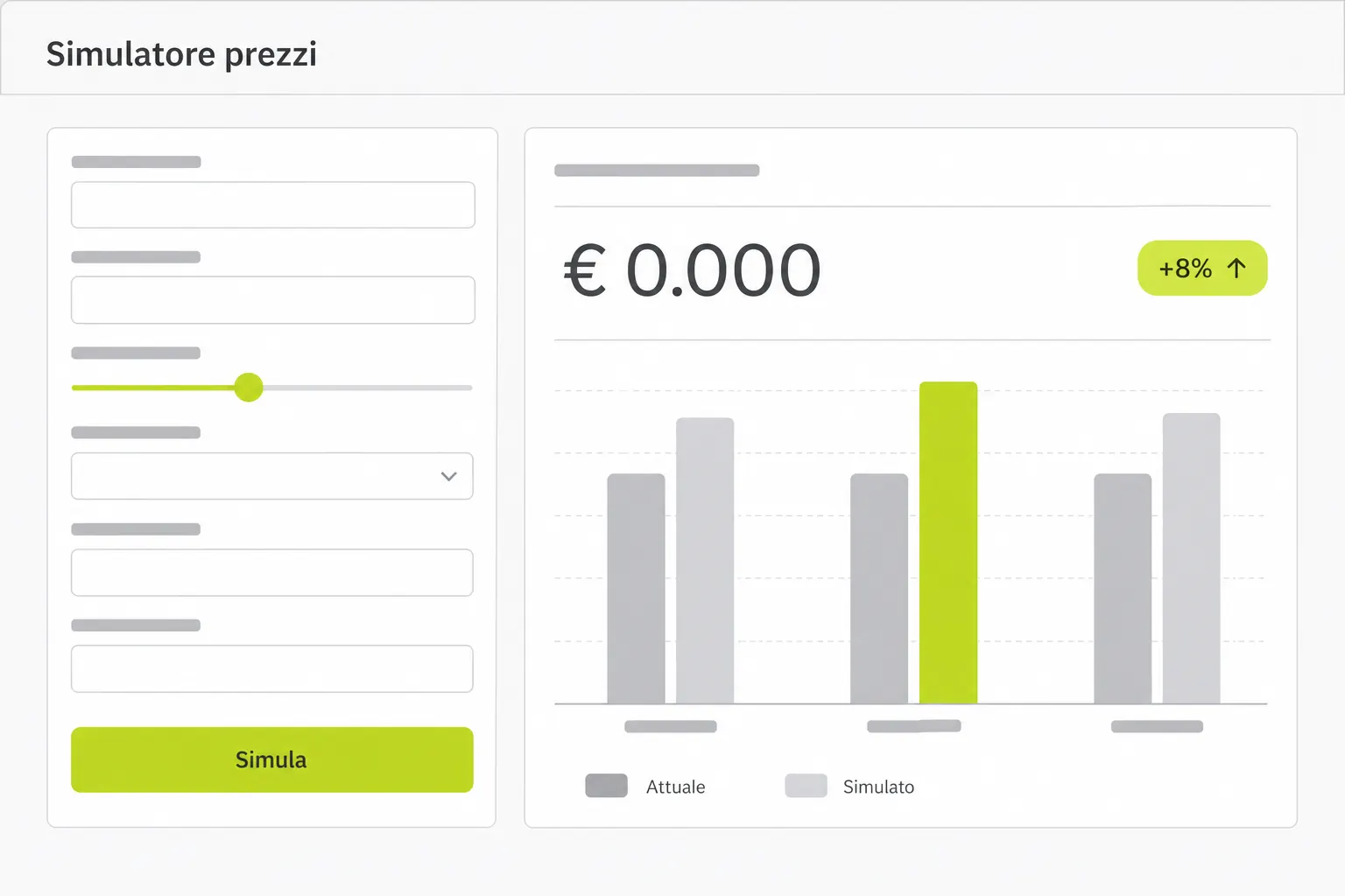 Pricing engine dinamico AI preview 2