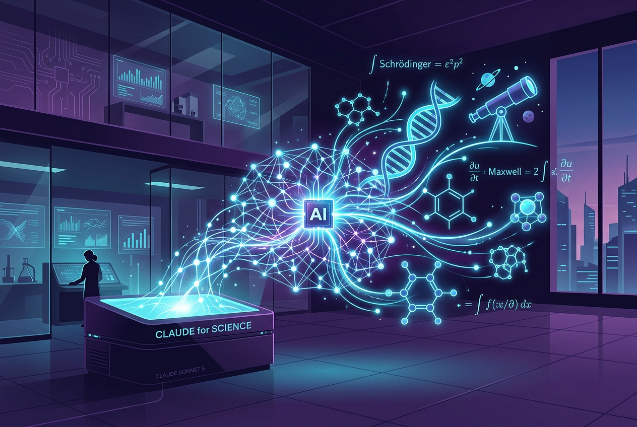 Claude Sonnet 5 e Claude for Science: Anthropic ridefinisce il confine tra AI e ricerca scientifica