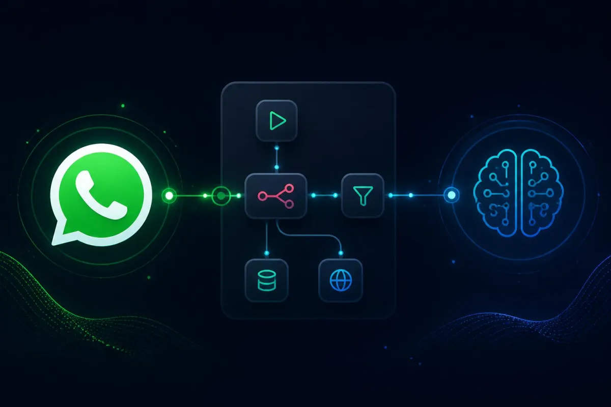 How to build an AI agent on WhatsApp with n8n: a practical guide to conversational automation for SMBs