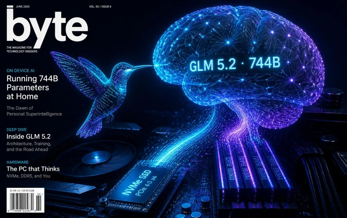 Colibrì: the tiny C engine that runs GLM 5.2's 744 billion parameters on your home PC without a GPU