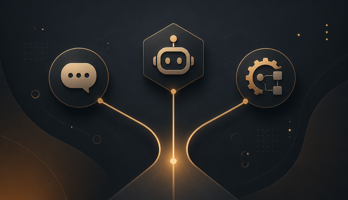 Chatbot, agente AI o automazione: cosa serve davvero alla tua azienda